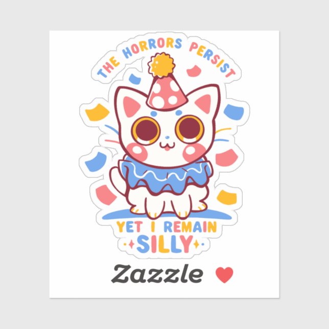 Adesivo No entanto, continuo Bobo (Folha)