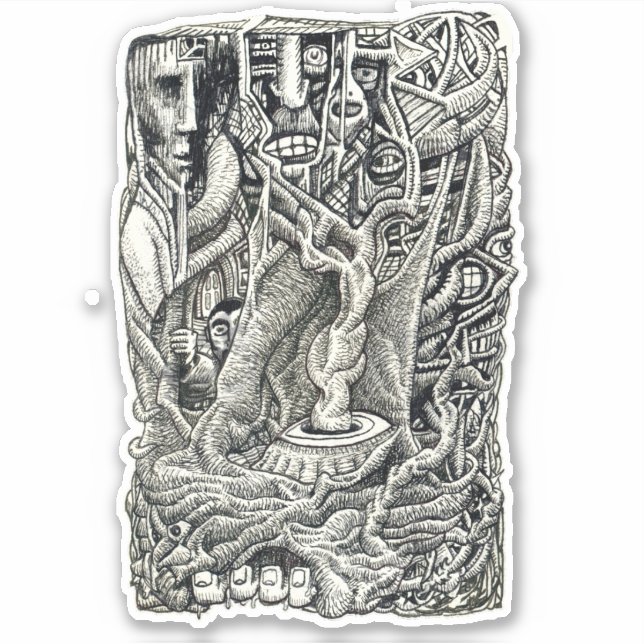 Adesivo No porão (Frente)