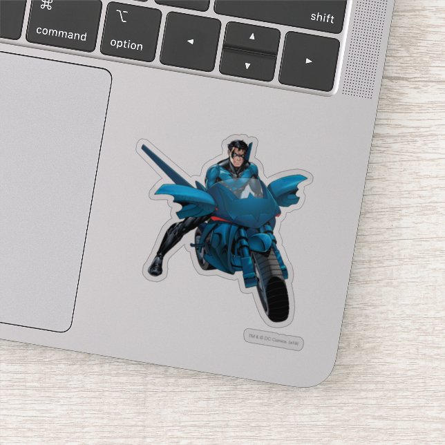 Adesivo Noite na bicicleta (Detalhe)