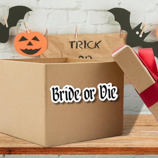 Adesivo Noiva Gótica Sombria ou Chás de Lingerie Mortais (Criador carregado)