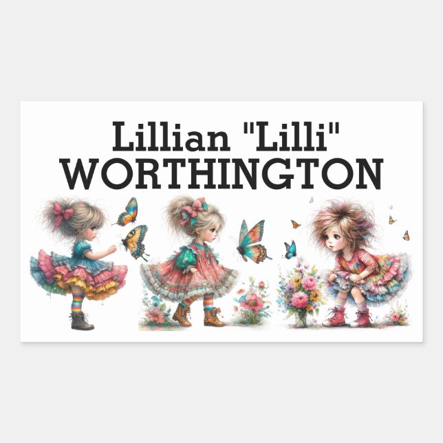 Adesivo NOME (Frente)