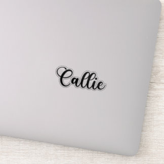 Adesivo Nome Callie - Caligrafia manuscrita