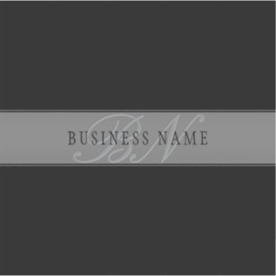 Adesivo Nome comercial/outro texto de script editável eleg