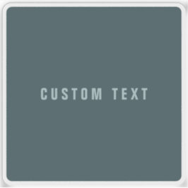 Adesivo Nome de aparência na moda Modern | Cinza azul