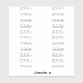 Adesivo Nome de Loja Personalizado Multi