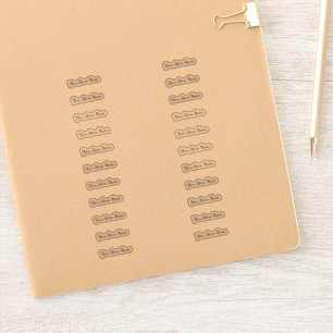 Adesivo Nome de Loja Personalizado Multi