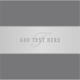 Adesivo Nome Elegante e Letra Monográfica (ou outro texto)