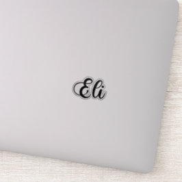 Adesivo Nome Eli - Caligrafia manuscrita