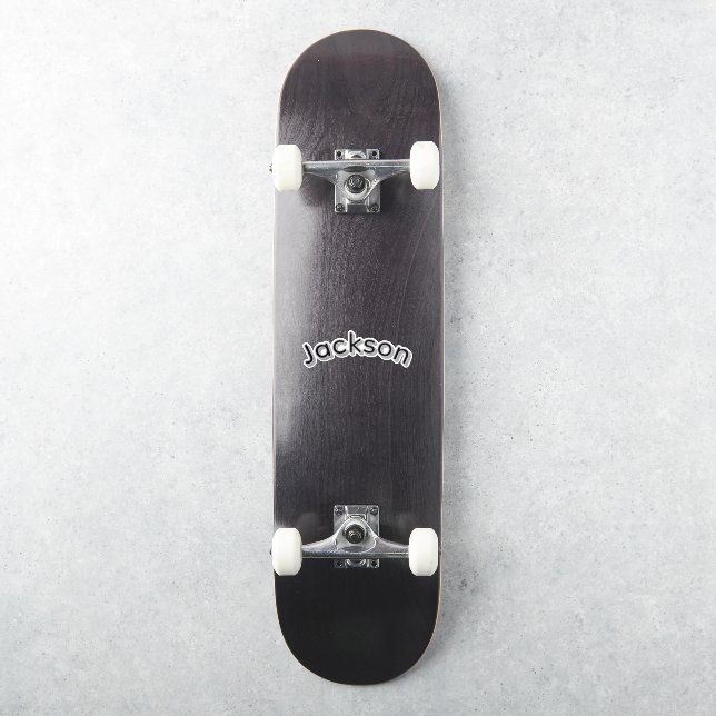 Adesivo Nome masculino Jackson, (Skate)