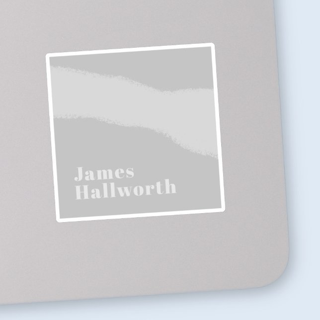 Adesivo Nome Mínimo Retroativo (ou outro texto) (Criador carregado)