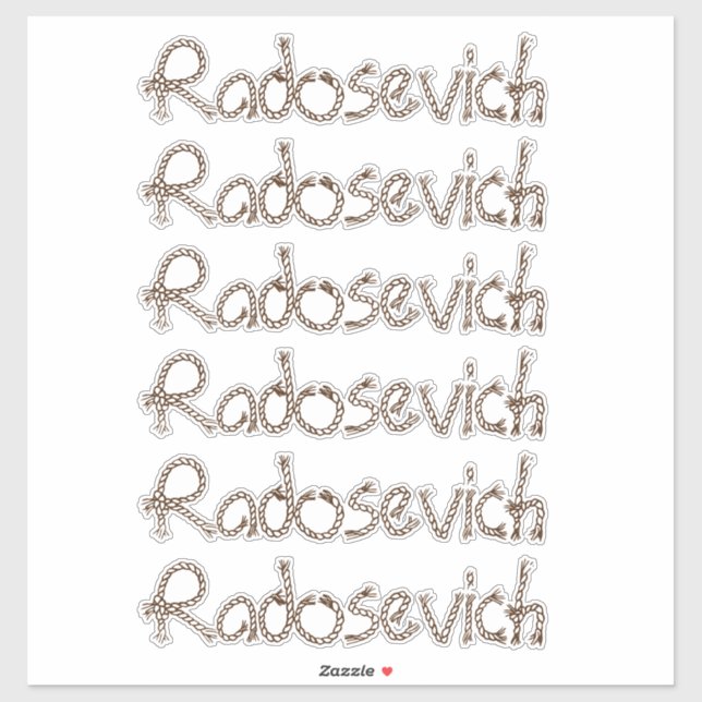 Adesivo Nome Personalizado (Folha)