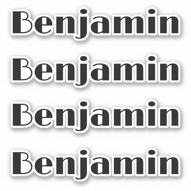 Adesivo Nome Personalizado Horário Personalizado Decal Qua (Frente)