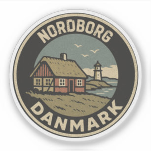 Adesivo Nordborg, Dinamarca Danmark