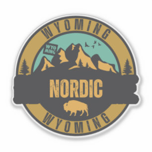 Adesivo Nórdico, Wyoming