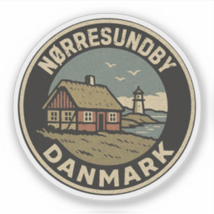 Adesivo Nørresundby, Dinamarca Danmark
