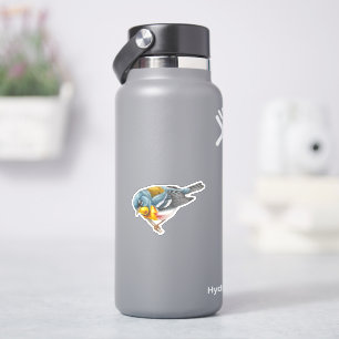 Adesivo Norte Parula Warbler Sticker