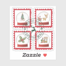 Adesivo North Pole Express Mail – Christmas Sticker 
