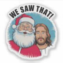 NÓS VIMOS ISSO! Papai Noel e Jesus Estão Sempre Ob