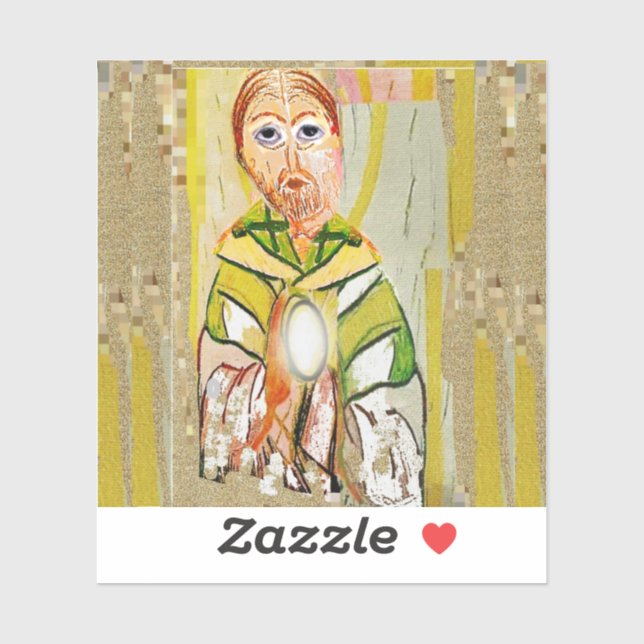 Adesivo Nosso Cristo de Jesus (Folha)