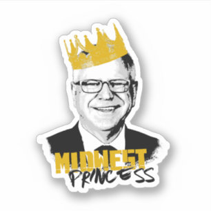 Adesivo Notório Tim Walz - Princesa do Centro-Oeste