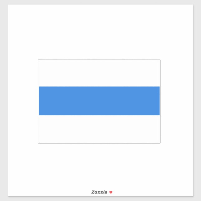 Adesivo Nova bandeira da Rússia (Folha)