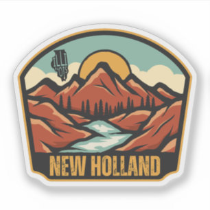 Adesivo Nova Holanda, Illinois 