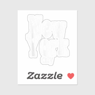 Adesivo Nova Iorque engraçado