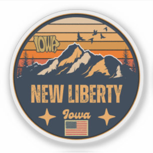 Adesivo Nova Liberdade, Iowa