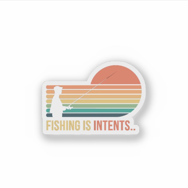 Adesivo novas vinhetas de pesca (Frente)