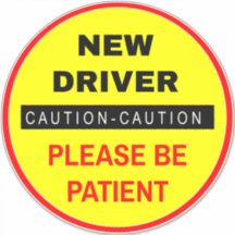 Novo Driver Sinal Do Doente (Cuidado Amarelo)