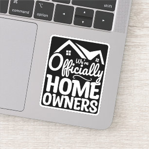 Adesivo Novo proprietário Somos Oficialmente Proprietários