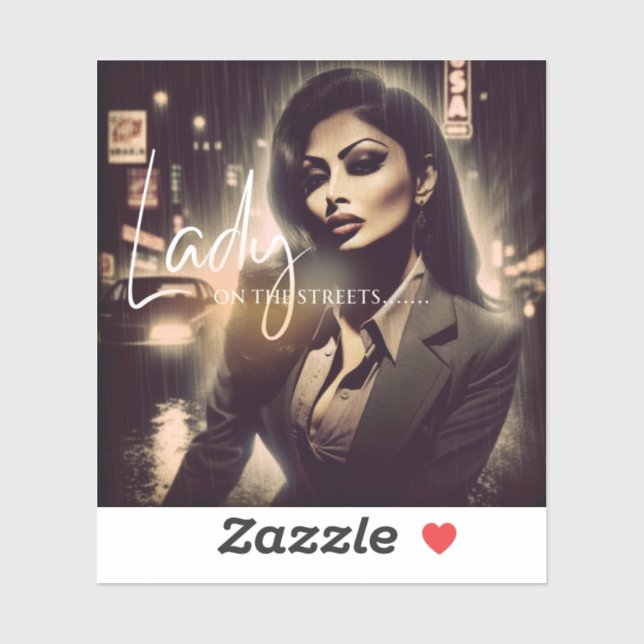 Adesivo NSFW Mob Wife "Senhora nas ruas... Freak no (Folha)