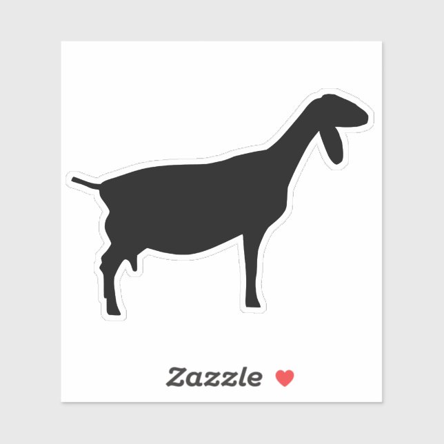 Adesivo Nubian Goat Sticker (Folha)