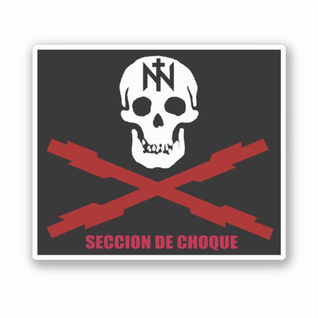 Adesivo NÚCLEO NACIONAL Sección de Choque (Frente)