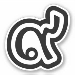 Adesivo Número afortunado 9 de Tailândia/nove/9 (Gao/Kao