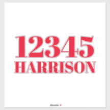 Número de caixa do reciclagem de lixo personalizad