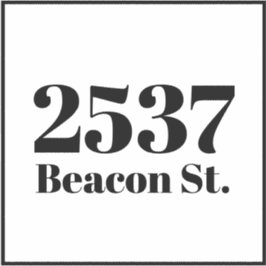 Adesivo Número de caixa do reciclagem de lixo personalizad