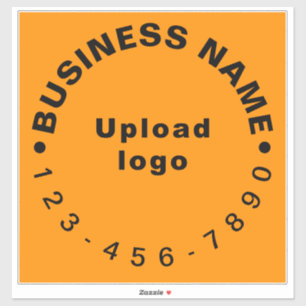 Adesivo Número De Telefone Comercial Em Orange Square Lar