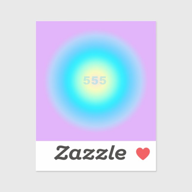 Adesivo Números De Anjo 55 - Mudanças No Horizonte (Folha)