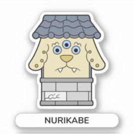 Adesivo Nurikabe Wall Monster Yokai