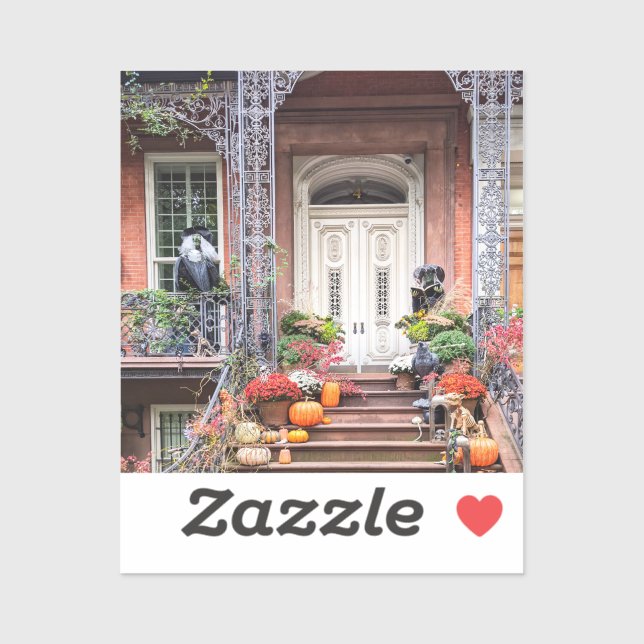 Adesivo NYC Halloween Door (Folha)