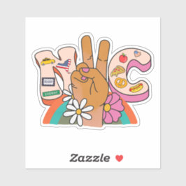 ADESIVO NYC PEACE NOVA IORQUE