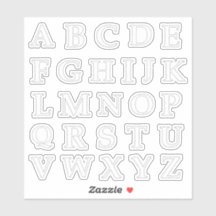 O alfabeto nos títulos corta