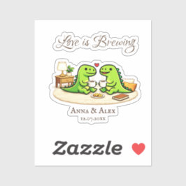 Adesivo O amor está fervendo