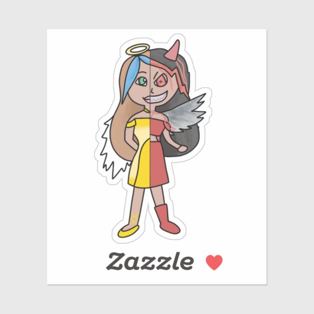 Adesivo O Anjo Perigoso (Folha)