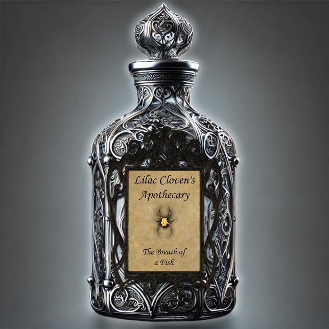 Adesivo O Apotário de Lilac Cloven: A Respiração de um Pei (Criador carregado)