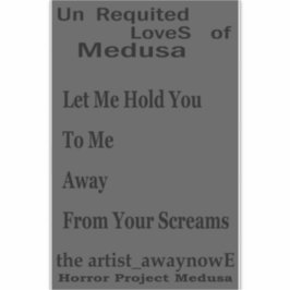 Adesivo o artista_awaynowe UR LoveS V18 frases Horror