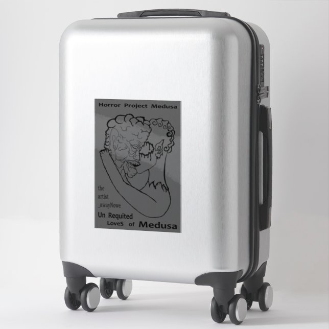 Adesivo o artista_awaynowE UR LoveS V9 g Drawing Horror (Mala)