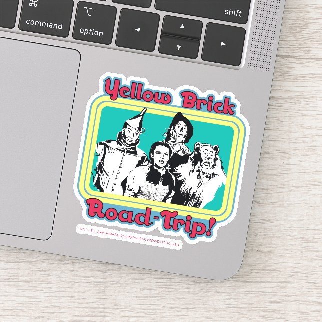 Adesivo O Assistente De Oz™ | Viagem de Tijolo Amarelo! (Detalhe)