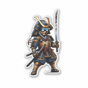 Adesivo O Brave Samurai Warrior Sticker